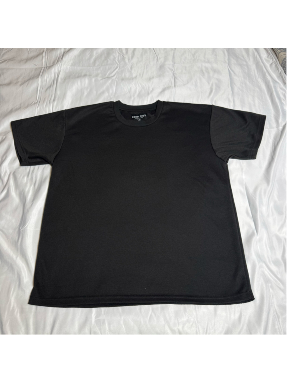 Men’s Chrome Angels Black Short Sleeve Tee Size L